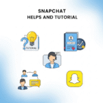 Illustration showing difference between Snapchat followers and friends with follower count growth tips