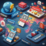 Infographic showing network marketing structure for digital product sales